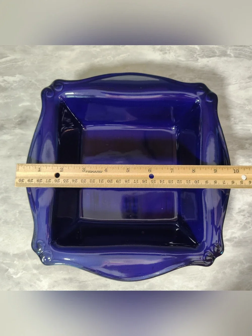 Cobalt Blue Ceramic Baking Dish